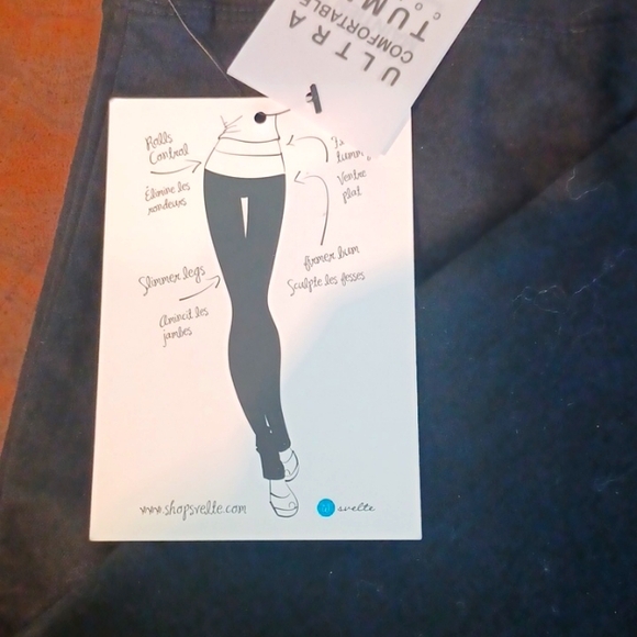 NEW! XL Svelte Tummy Control Pants - Black (5052 - Picture 3 of 7